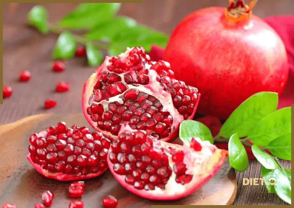 NUTRITIONAL VALUE POMEGRANATE APPROX 100G PROS / CONS