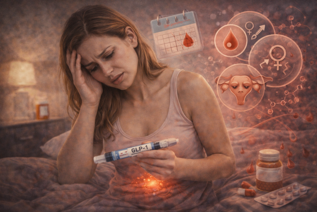 GLP-1 Weight-Loss Drugs and Women: Period Changes, Fertility, and Side Effects