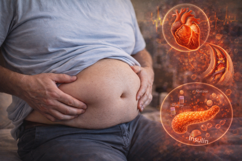 Belly Fat and Metabolic Syndrome: The Hidden Pipeline to Diabetes and Heart Disease