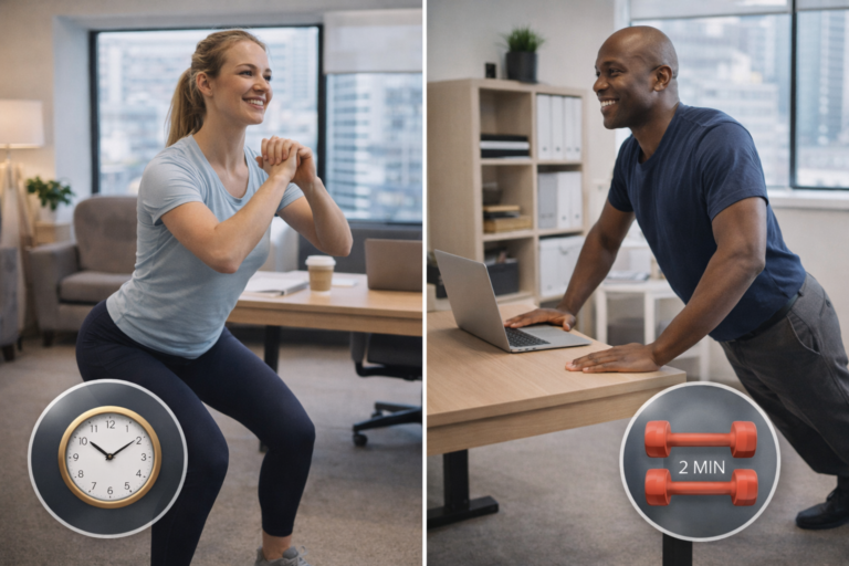 Micro-Workouts (“Exercise Snacks”): The Busy Person’s Workout That Actually Works