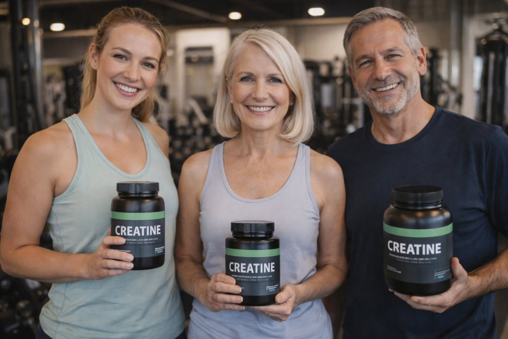 Creatine Goes Mainstream: Why Women and Older Adults Are Using It, and How to Do It Safely