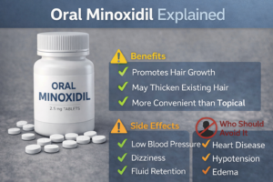 Oral Minoxidil Explained: Benefits, Side Effects, and Who Should Avoid It