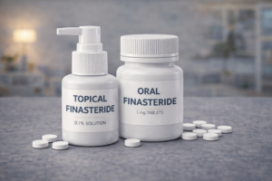 Topical Finasteride vs Oral Finasteride: Effectiveness, Risk Trade-Offs, and Myths