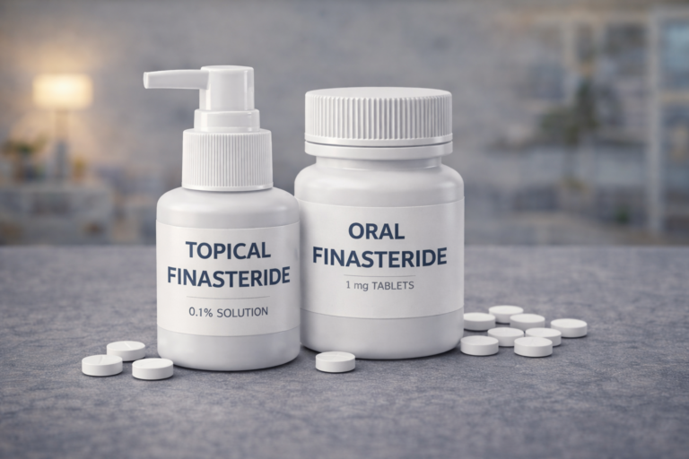 Topical Finasteride vs Oral Finasteride: Effectiveness, Risk Trade-Offs, and Myths
