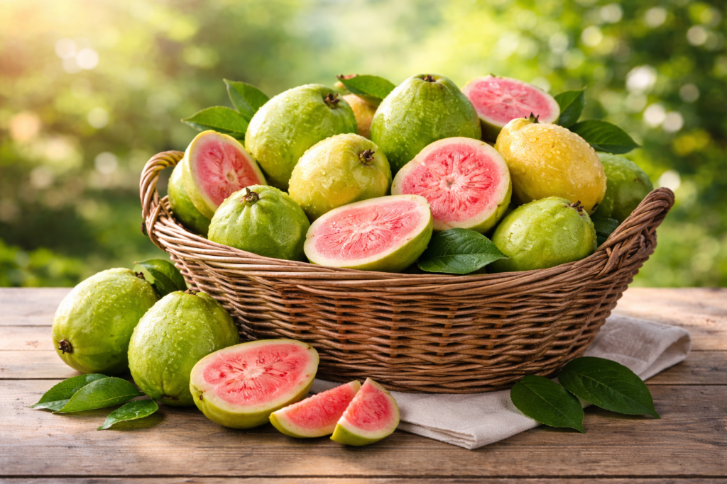 Nutritional Value of Guava per 100g