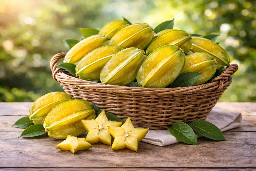 Nutritional Value of Star Fruit per 100g