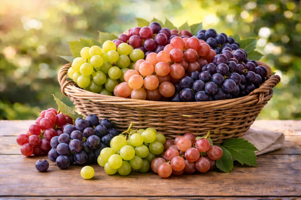 Nutritional Value of Grapes per 100g