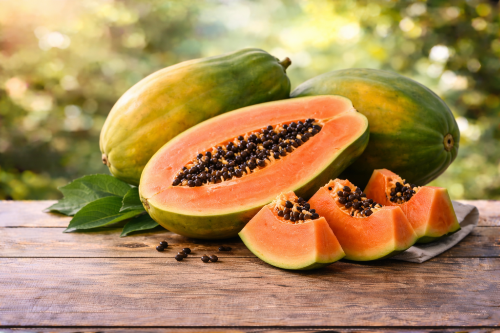 Nutritional Value of Papaya per 100g