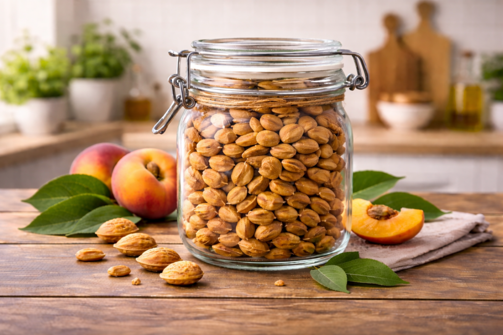 Nutritional value of apricot kernels per 100g