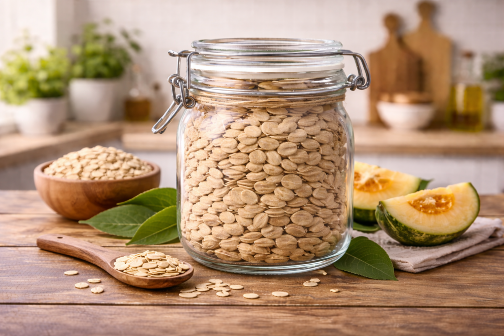 Nutritional value of egusi seeds per 100g