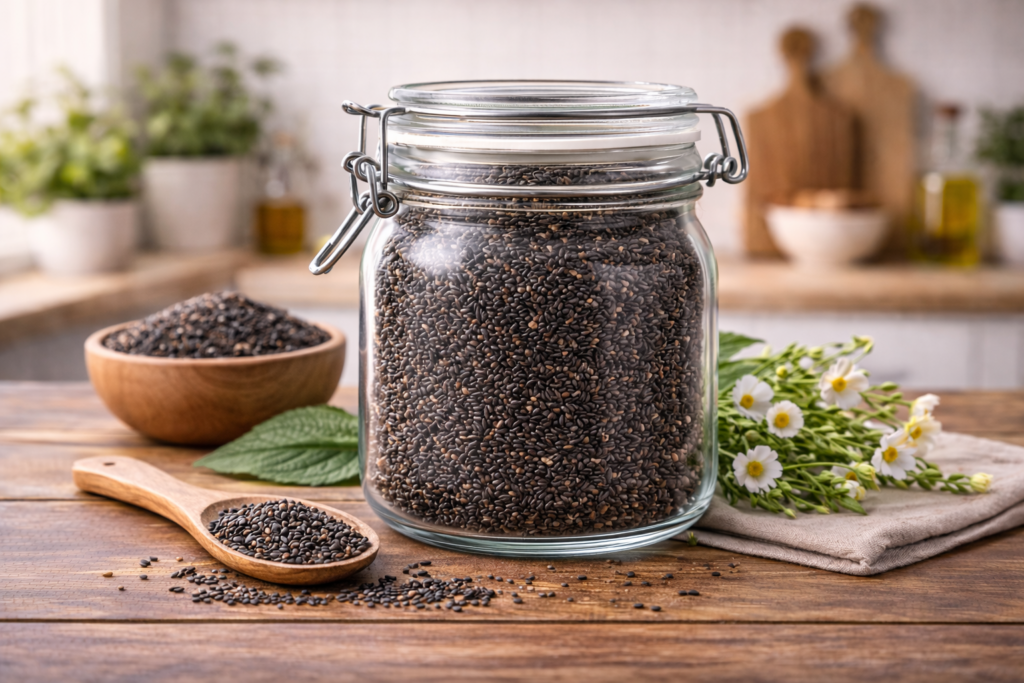 Nutritional value of niger seeds per 100g