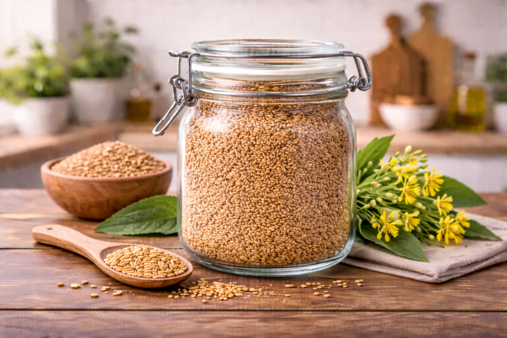 Nutritional value of mustard seeds per 100g