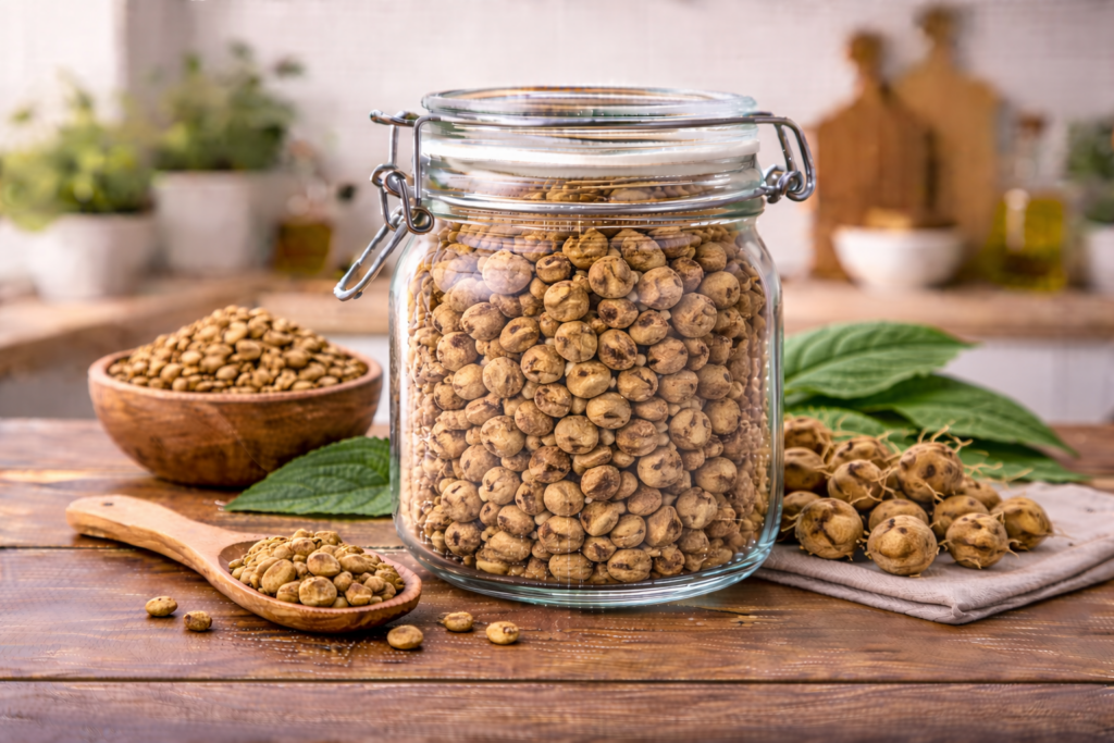 Nutritional value of tiger nuts per 100g
