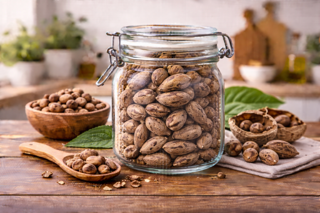 Nutritional value of paradise nut per 100g