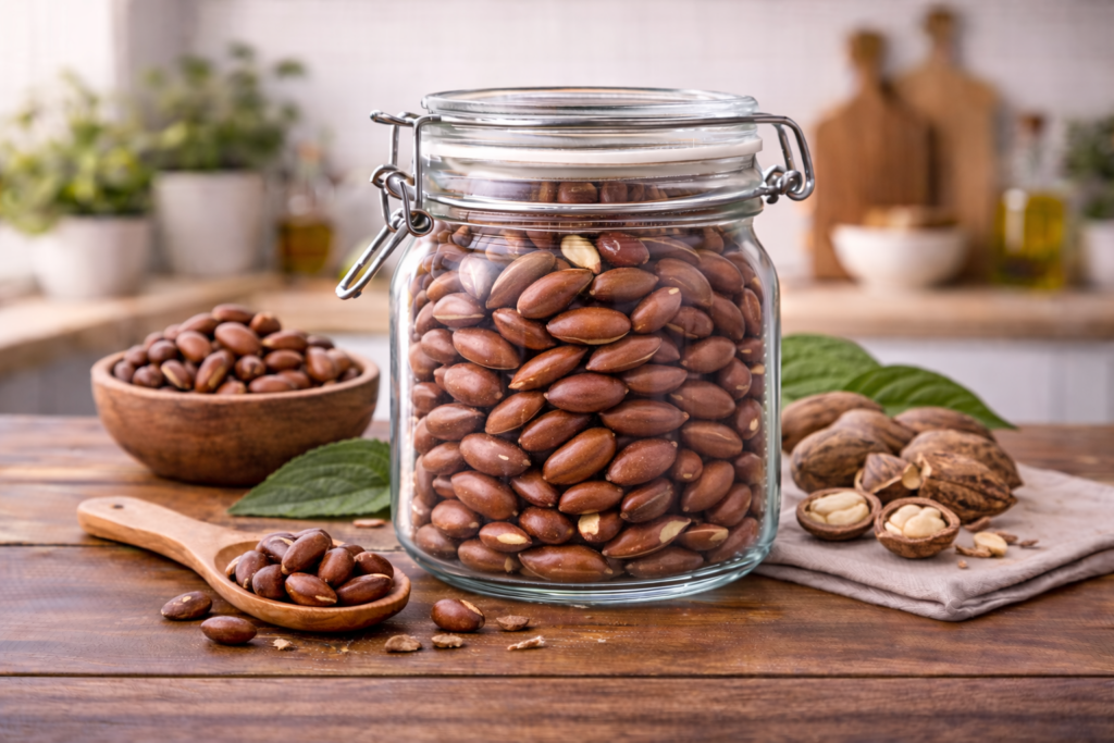 Nutritional value of baru nut per 100g