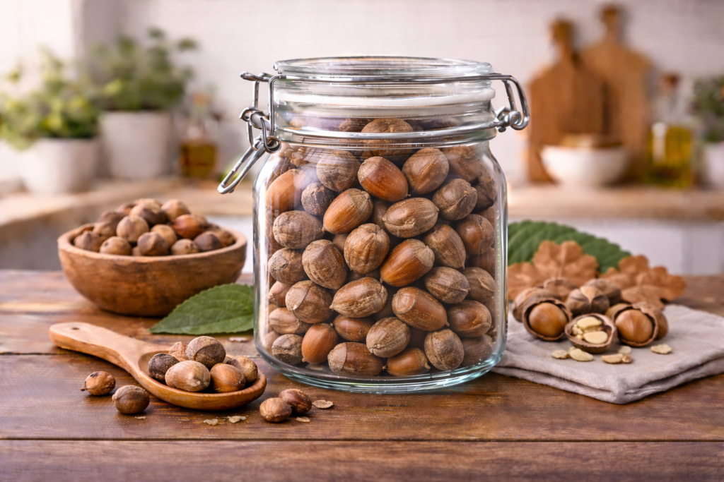Nutritional value of acorns per 100g