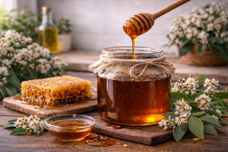 Nutritional Value of Buckwheat Honey per 100g