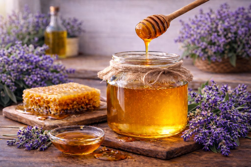 Nutritional value of lavender honey per 100g