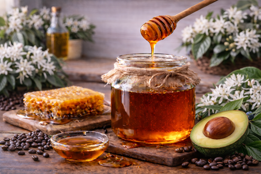 Nutritional value of coffee blossom honey per 100g