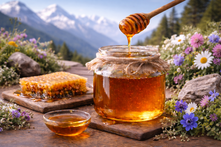 Nutritional value of Himalayan honey per 100g
