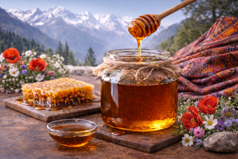 Nutritional value of Kashmir honey per 100g